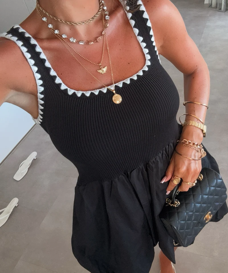 Kleid Etesia Schwarz