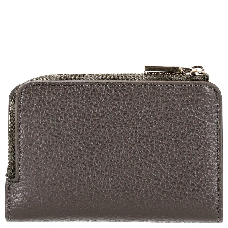 Coccinelle Metallic Soft - Cartera 6cc 13 cm (fango)