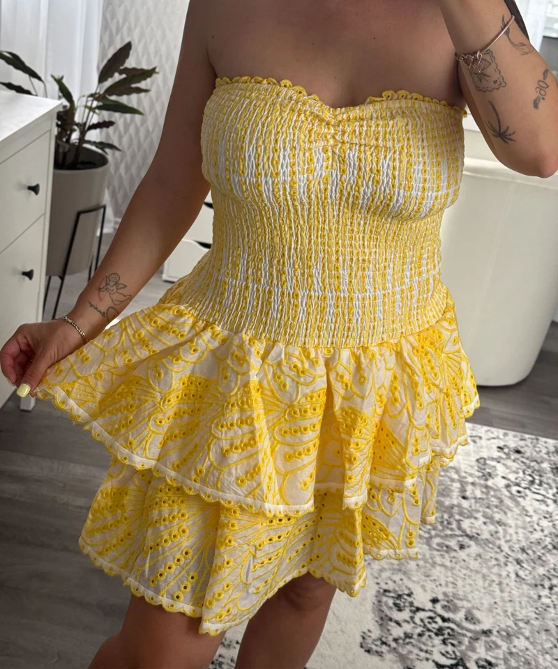 Kleid Maryka Gelb