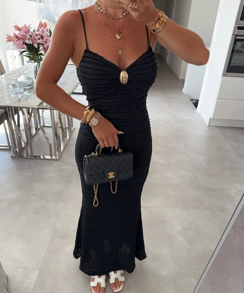 Kleid Miti Schwarz