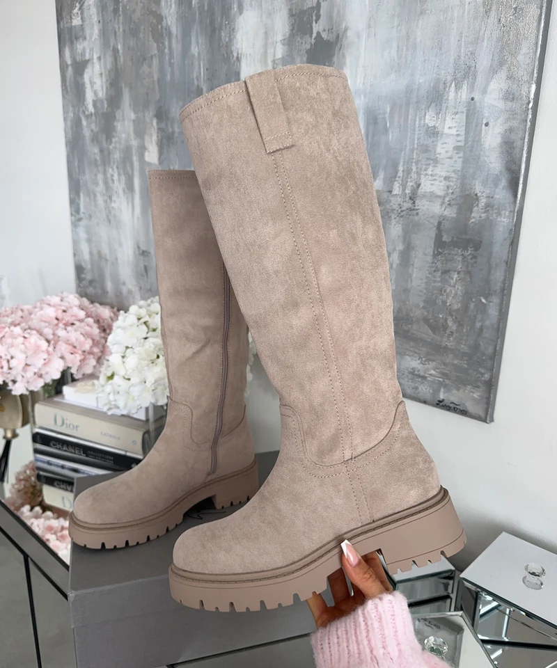 Stiefel Chira Beige