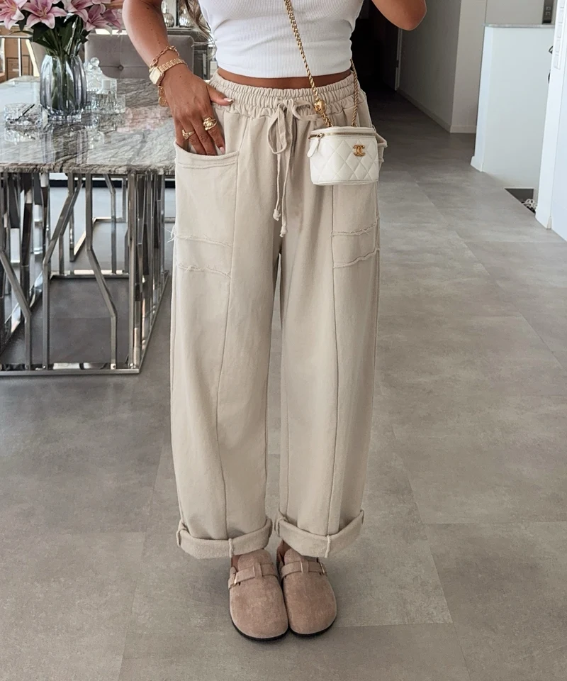 Joggingshose Lyselle Beige