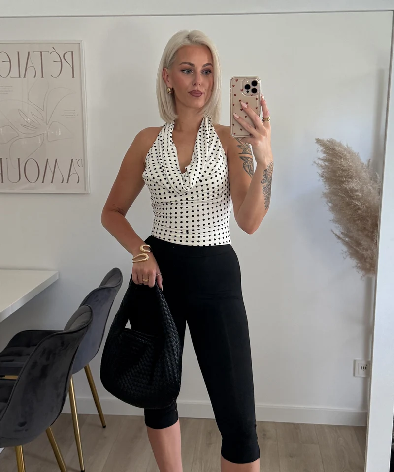 Capri Hose Falou Schwarz