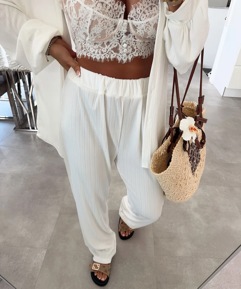 Bralette Audra Weiß