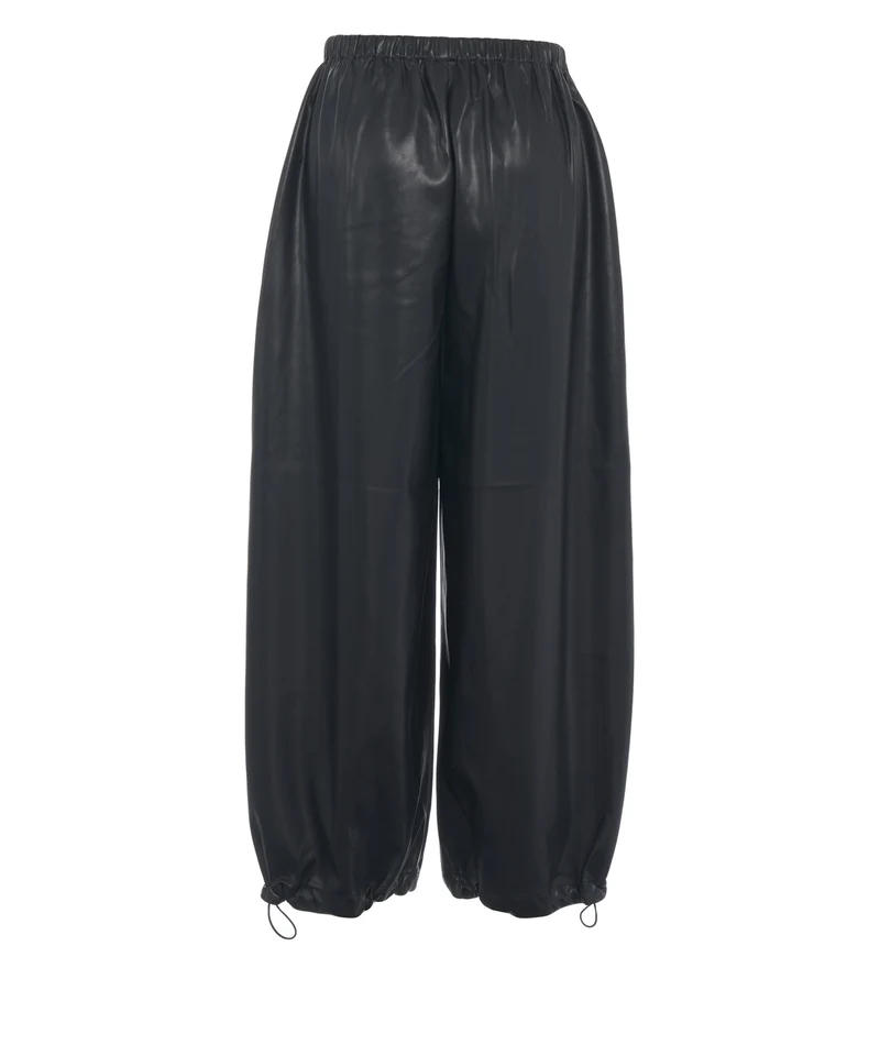Pantaloni in ecopelle 'Fran'