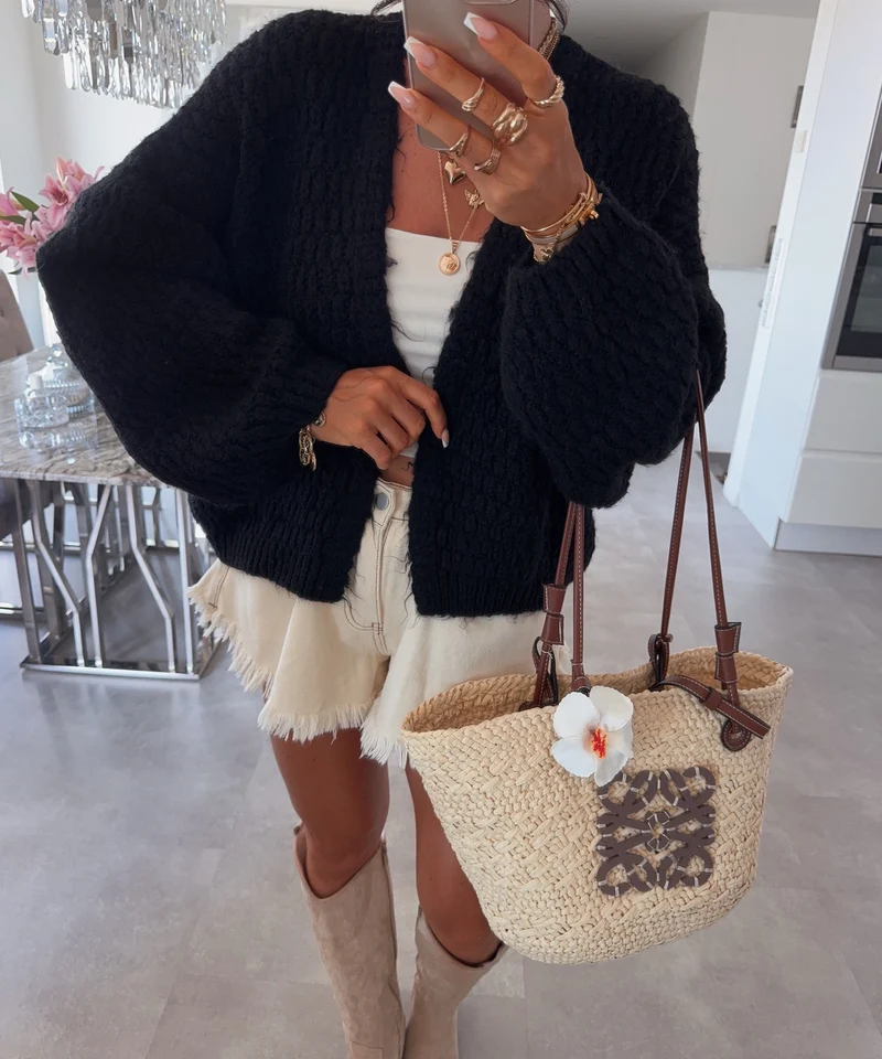 Cardigan Devina Schwarz
