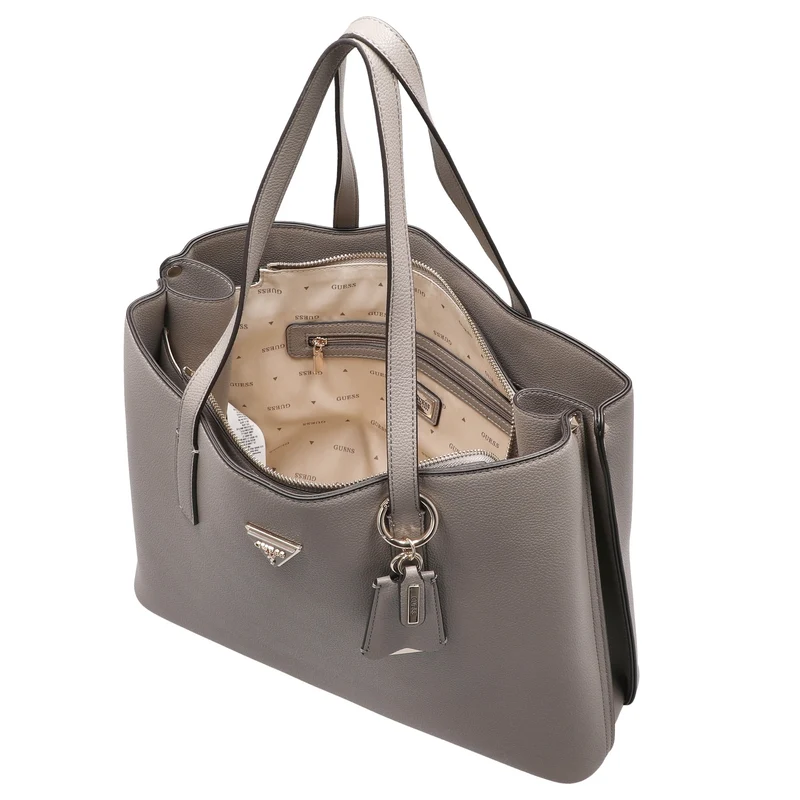 Guess Meridian II Girlfriend - Bolso de hombro 37 cm (dark taupe)