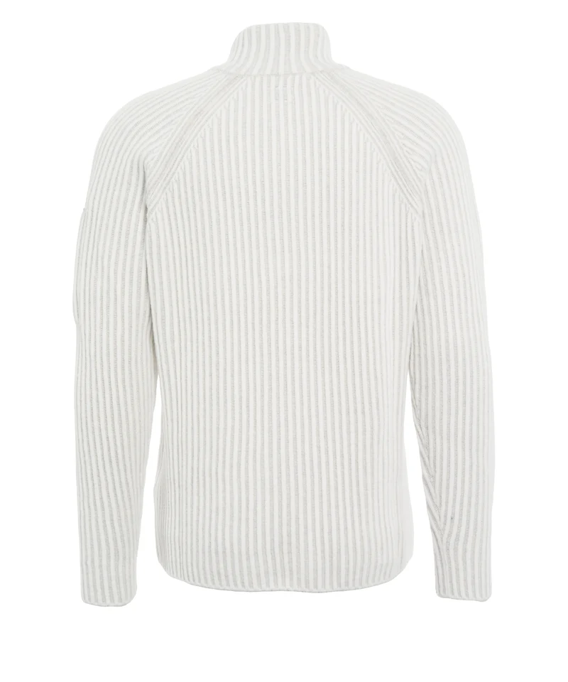 Cardigan con patch logo