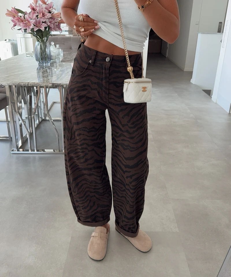 Stretch Balloon Jeans Tova Zebra