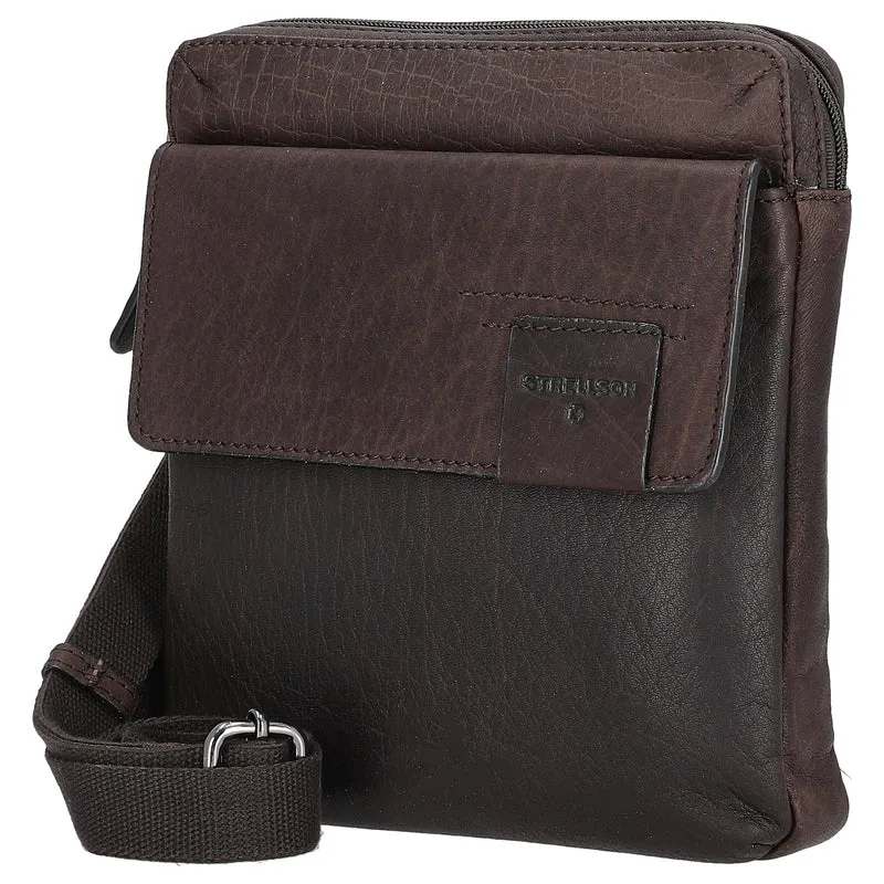 Strellson Hyde Park 1.0 Marcus - Bolso bandolera XS 22 cm (darkbrown)