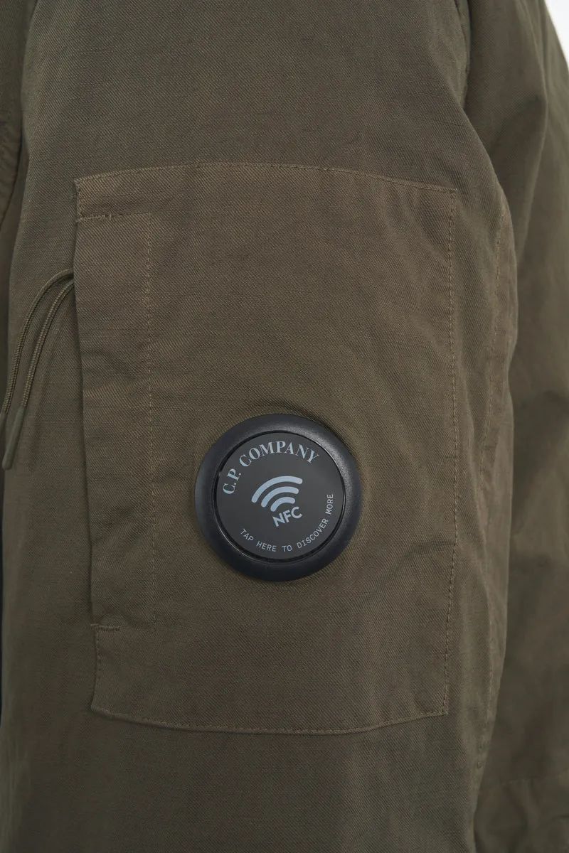 Giacca con patch logo