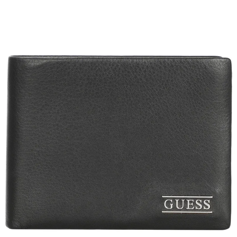 Guess Boston M - Cartera 4cc 12 cm RFID (black)
