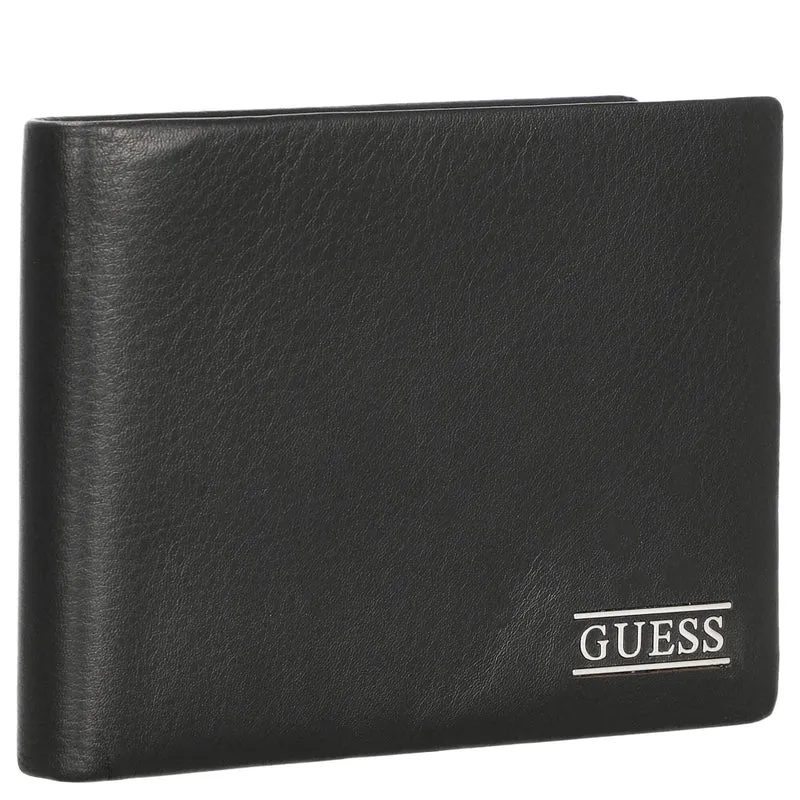 Guess Boston M - Cartera 4cc 12 cm RFID (black)