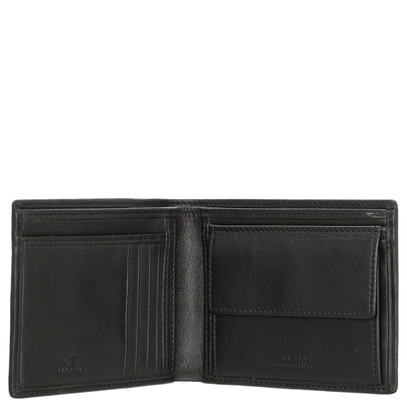 Guess Boston M - Cartera 4cc 12 cm RFID (black)