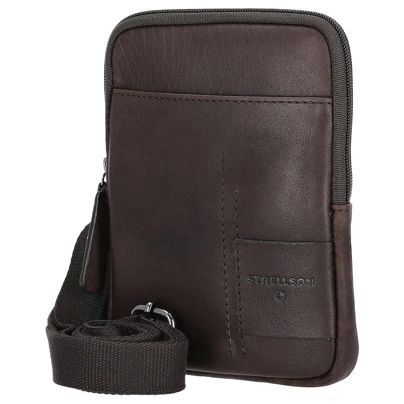 Strellson Hyde Park 1.0 Brian - Bolso bandolera XXS 18 cm (darkbrown)