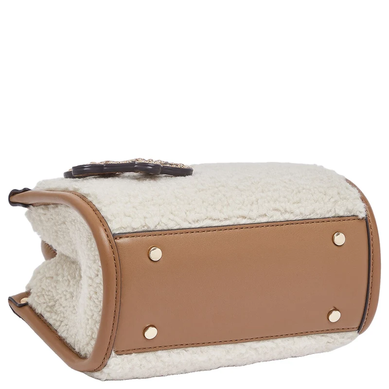 Liu Jo Ridhi Xs Tote - Bolso bandolera 18 cm (cream)