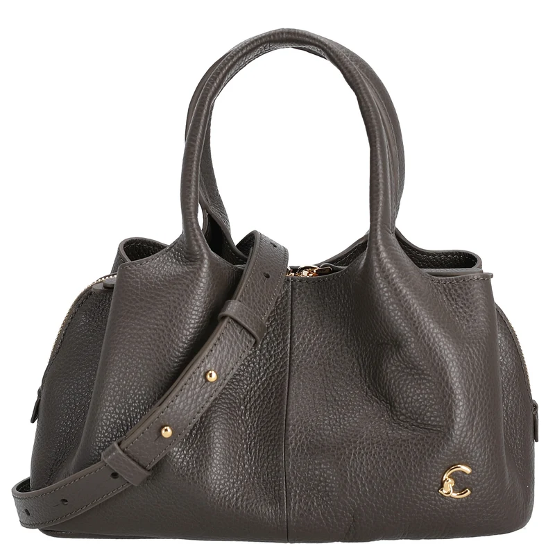 Coccinelle Nell - Bolso de mano 26 cm (fango)