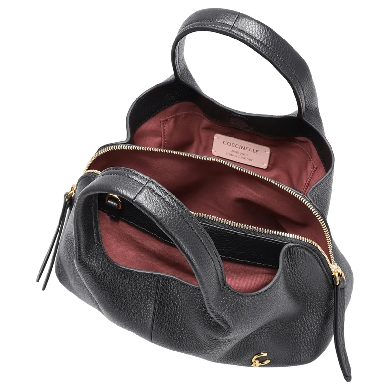 Coccinelle Nell - Bolso de mano 26 cm (noir)