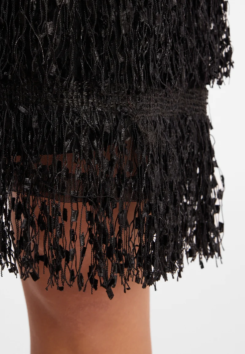 Fransenkleid Cemona