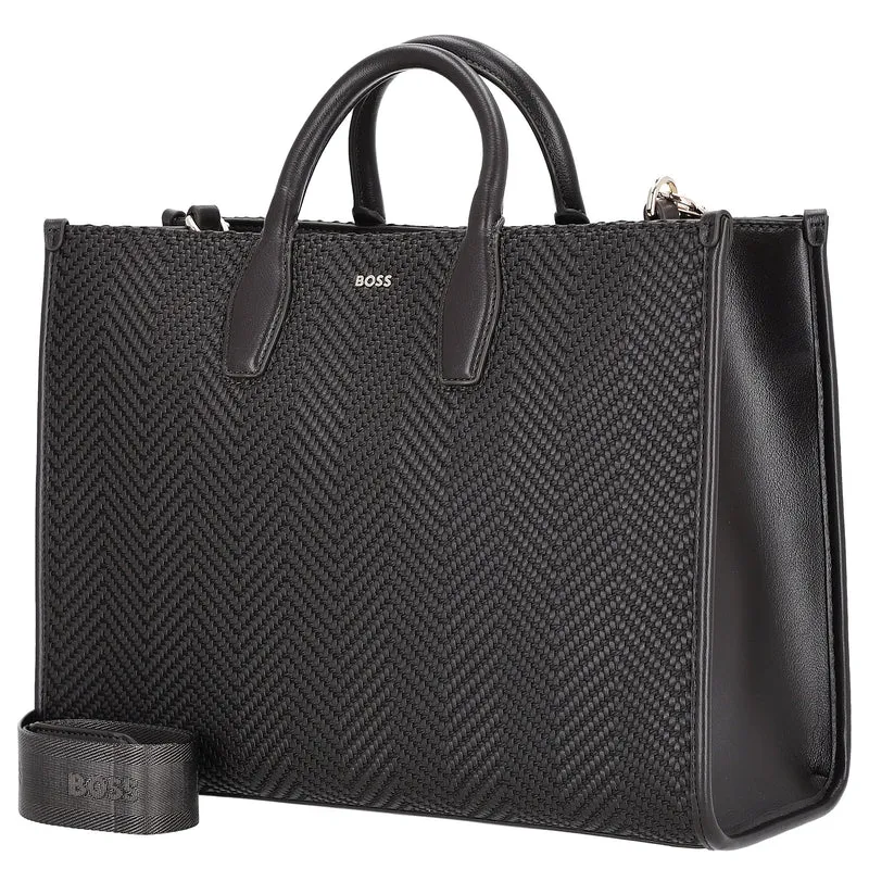 BOSS Sandy Medium Tote - Bolso 36 cm (dark brown)