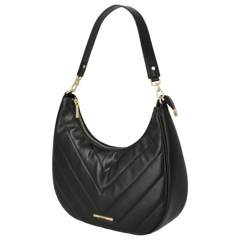 Travelite BARBARA Cozy Hobo Bag - Bolso bandolera 35 cm (schwarz)