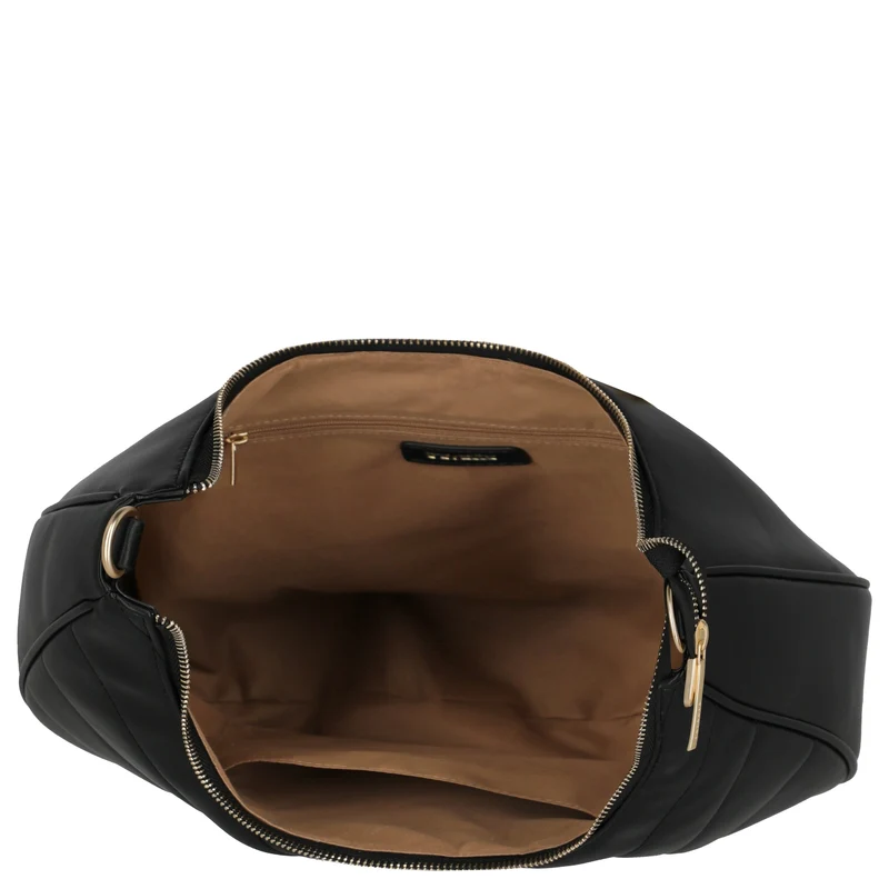 Travelite BARBARA Cozy Hobo Bag - Bolso bandolera 35 cm (schwarz)