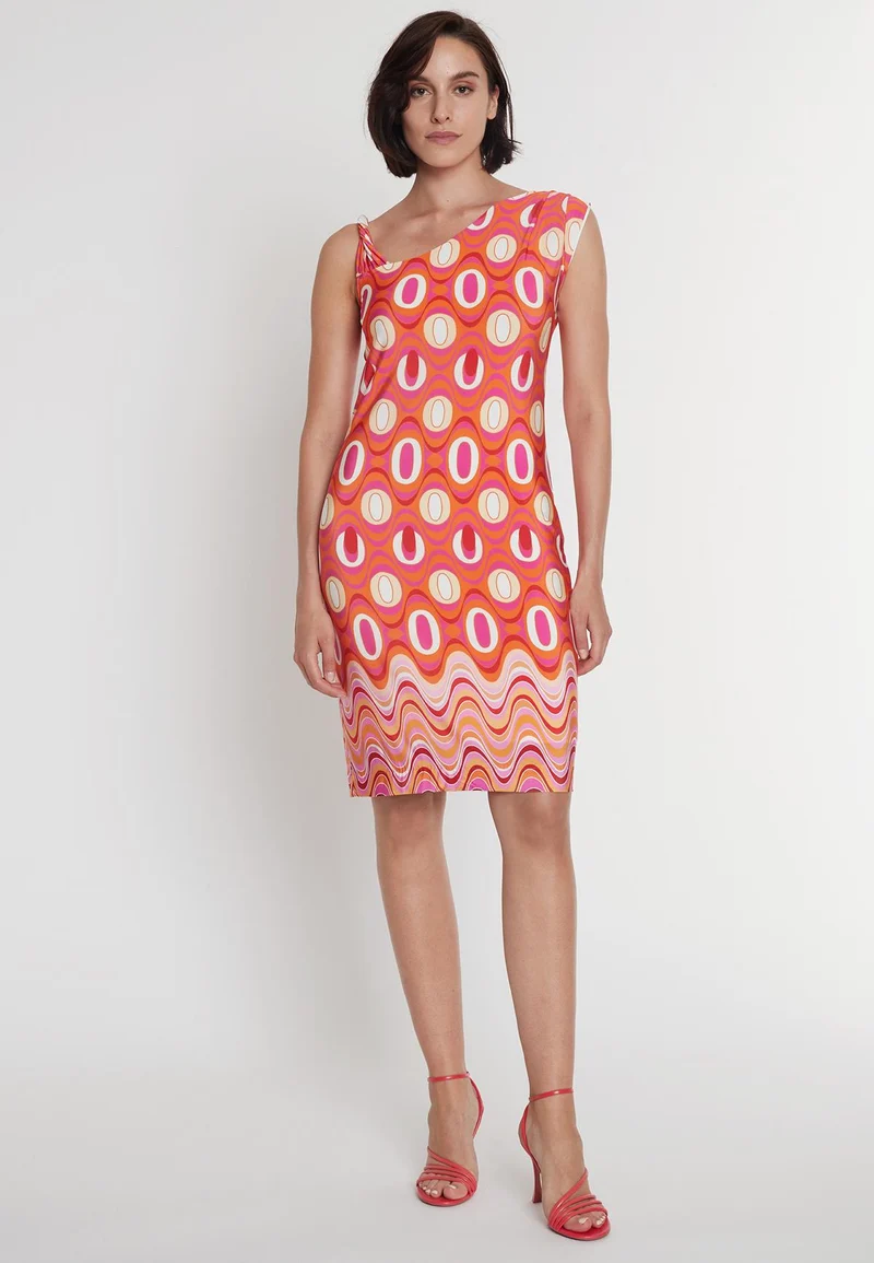 One-Shoulder Kleid Pia