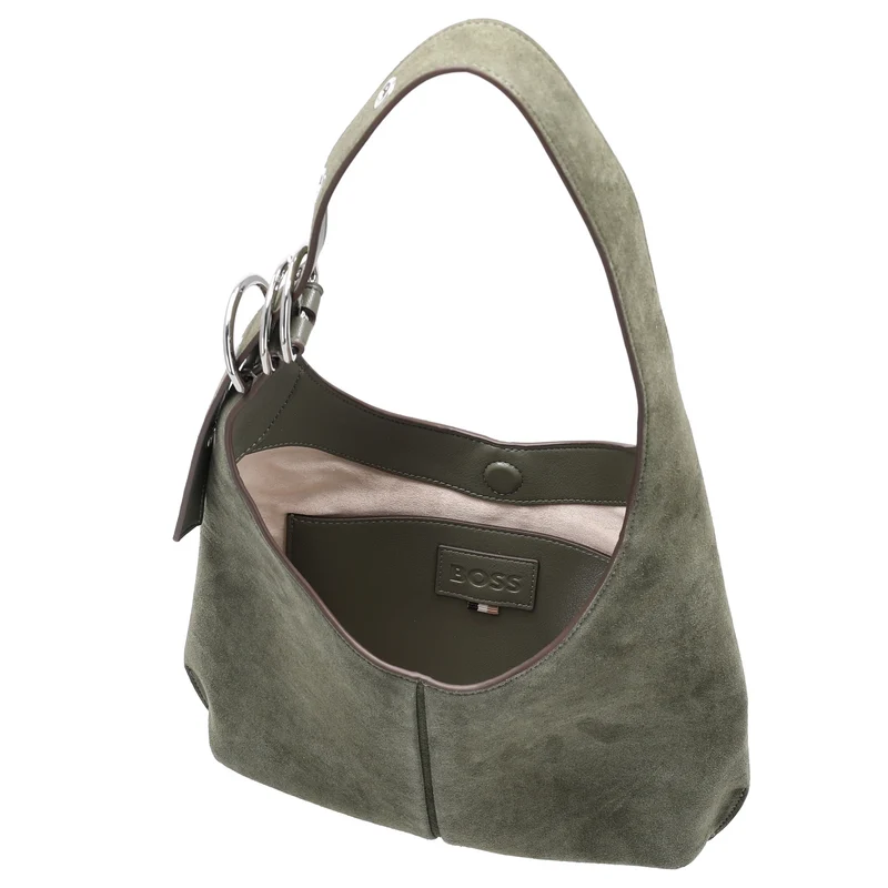 BOSS Clarice Hobo - Bolso de hombro 30 cm (dark green)