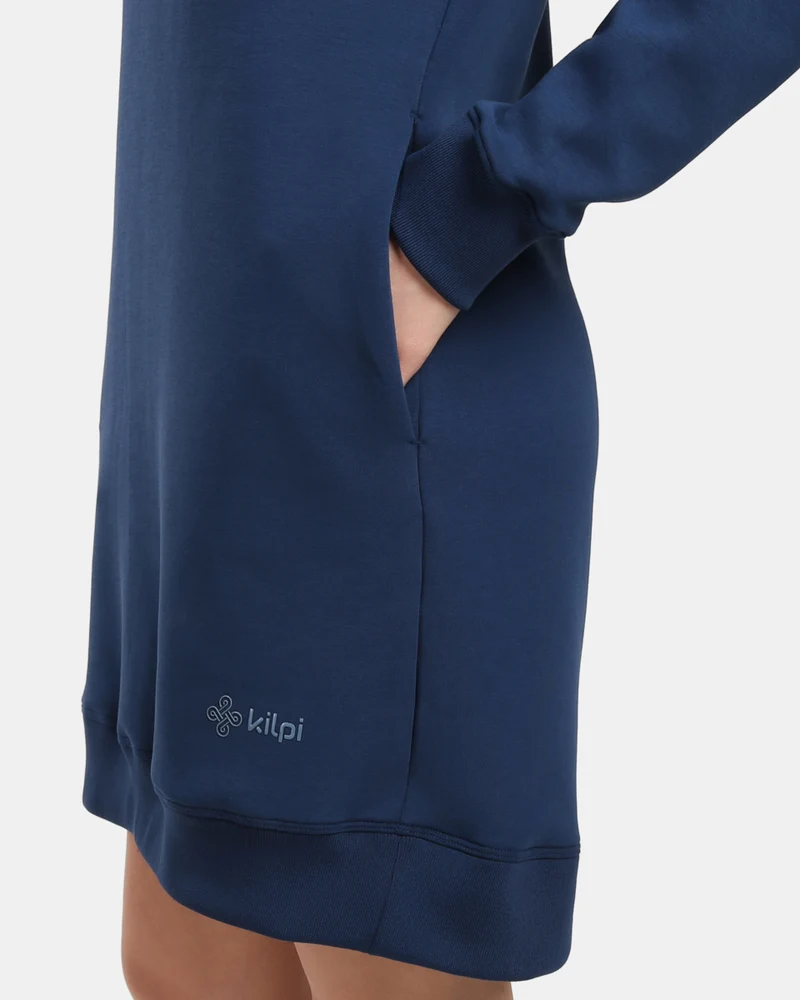 Langes Damen-Sweatshirt mit Kapuze Kilpi HEYDEN-W