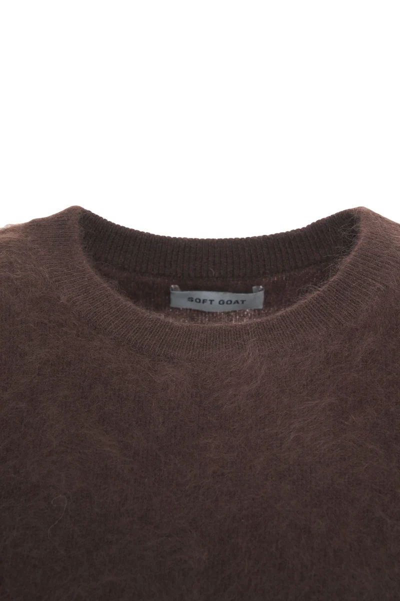 Maglia in cashmere a maniche corte