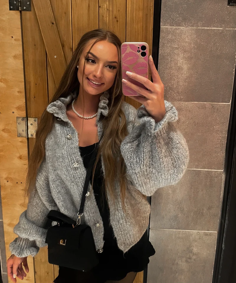 Cardigan Milena Dunkelgrau