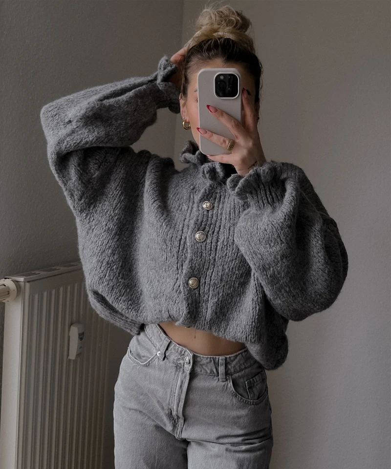 Cardigan Milena Dunkelgrau