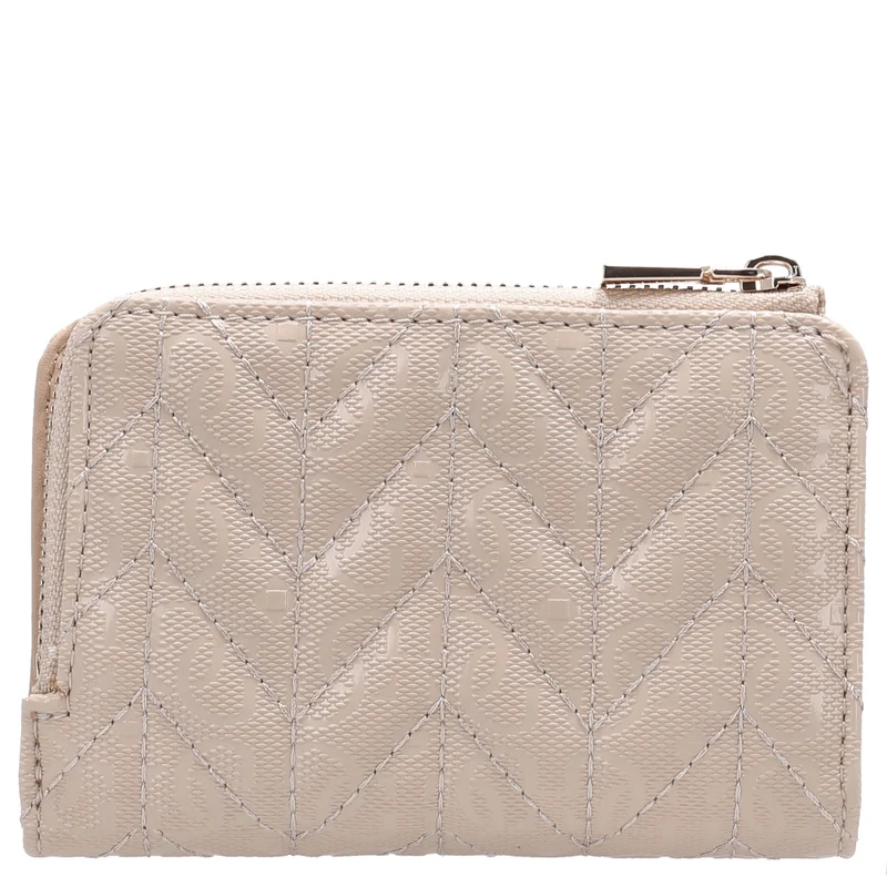 Guess Stacey SLG Zip - Cartera 2cc 12 cm (light beige)