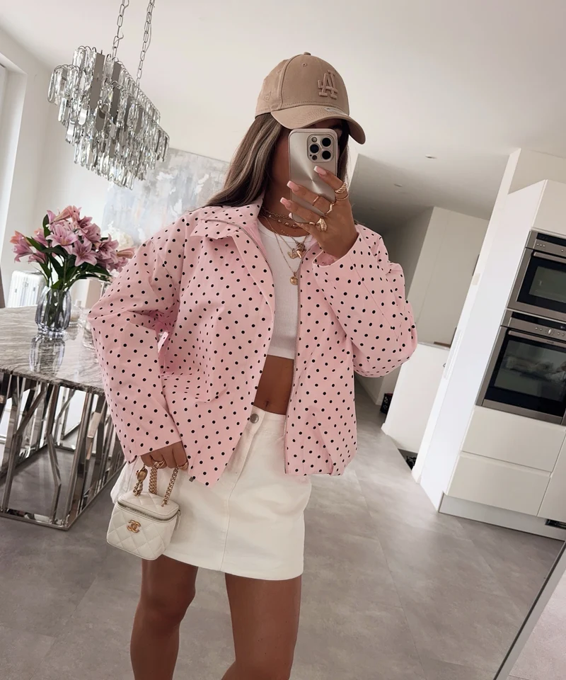 Polka Dots Jacke Pia Rosa