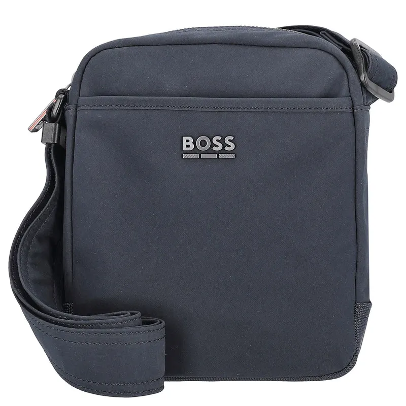 BOSS Men Eryk NS Zip - Bolso bandolera 19 cm (dark blue)