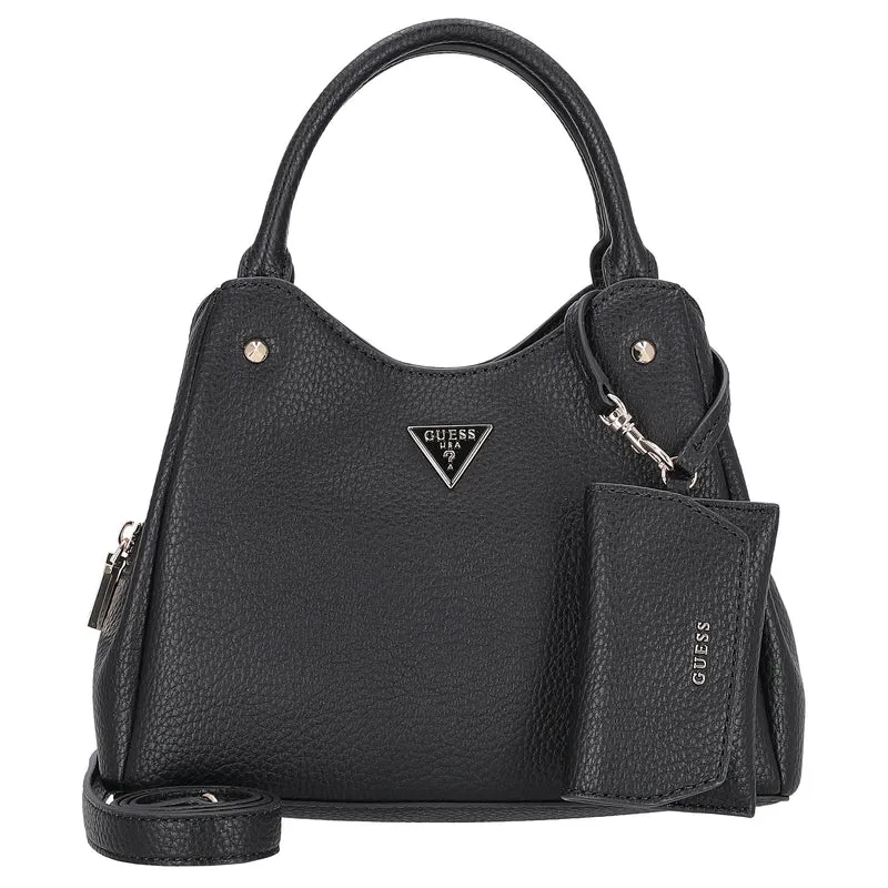 Guess Lorella Small Tote - Bolso de mano 25.5 cm (black)