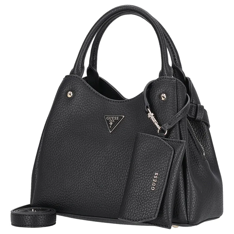 Guess Lorella Small Tote - Bolso de mano 25.5 cm (black)