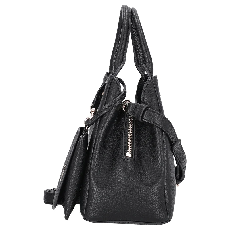 Guess Lorella Small Tote - Bolso de mano 25.5 cm (black)