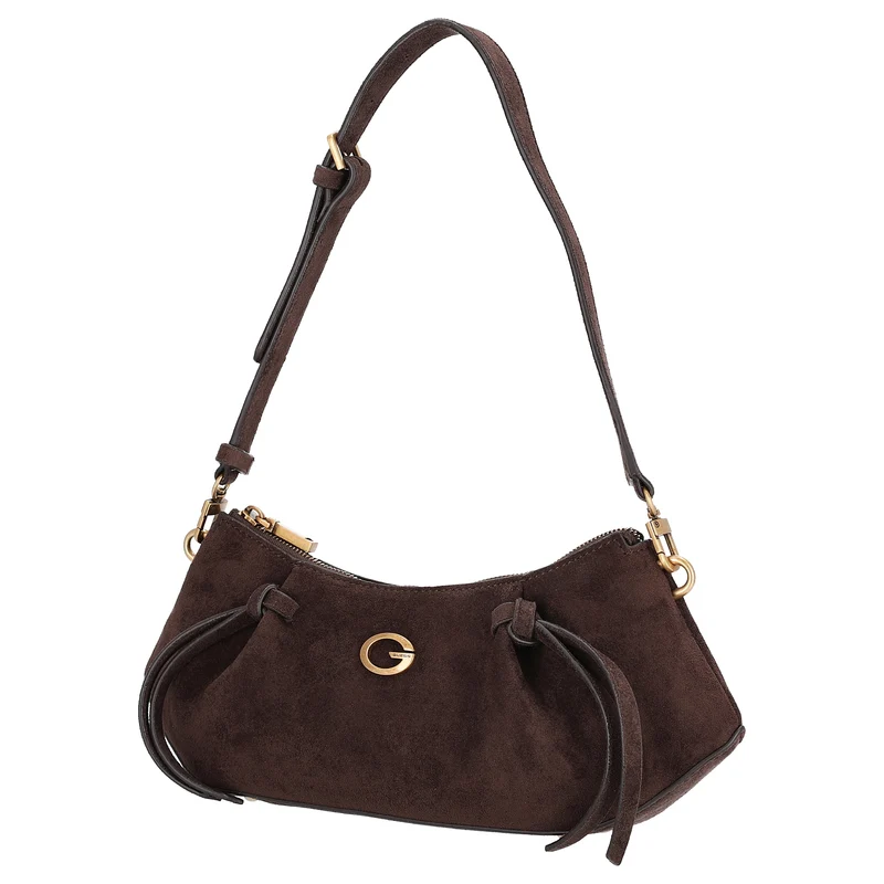 Guess Allegra Bag - Bolso de hombro 37 cm (espresso)