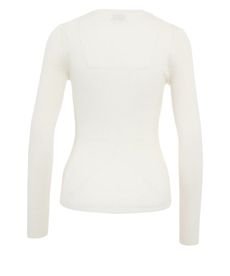 Maglia a maniche lunghe 'Henley'