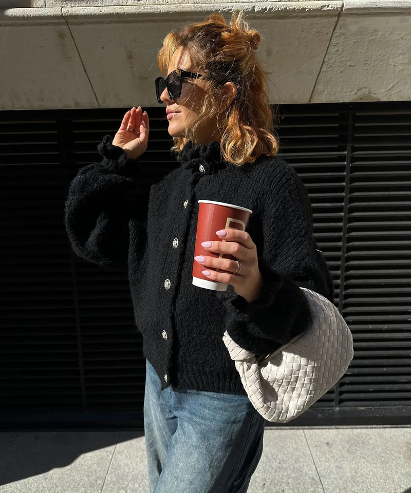 Cardigan Milena Schwarz