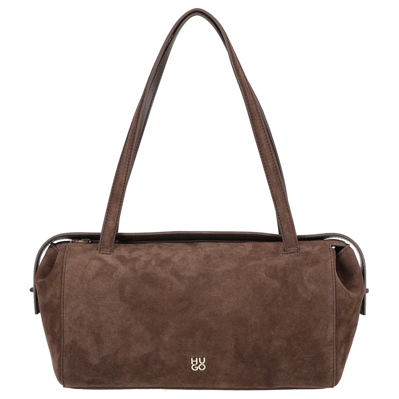 HUGO Women Meelo - Bolso de hombro S 40 cm (dark brown)