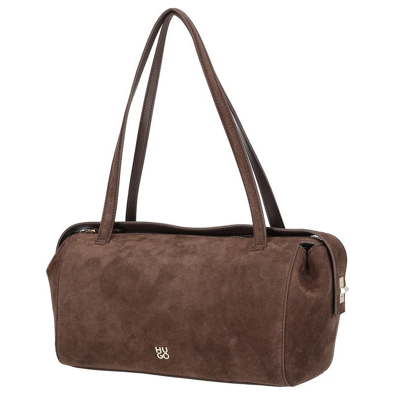 HUGO Women Meelo - Bolso de hombro S 40 cm (dark brown)