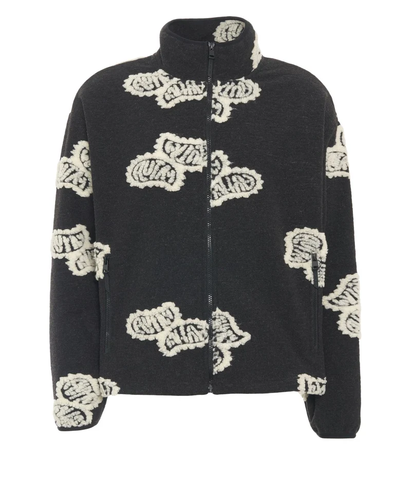 Giacca casual in fleece
