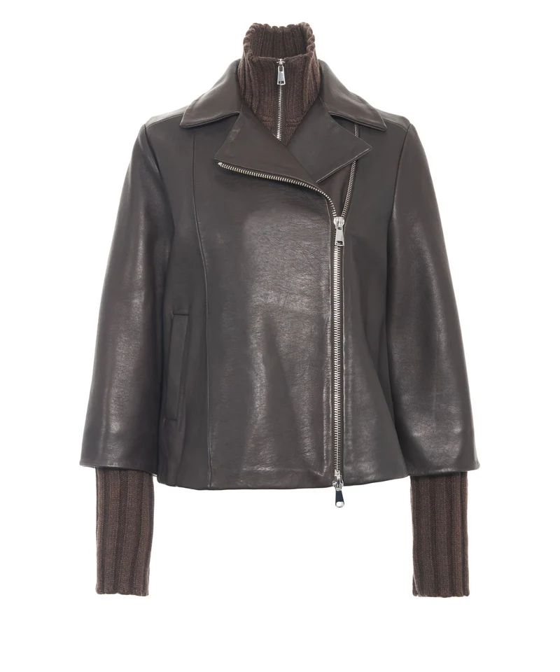Giacca in pelle 'Gemini'
