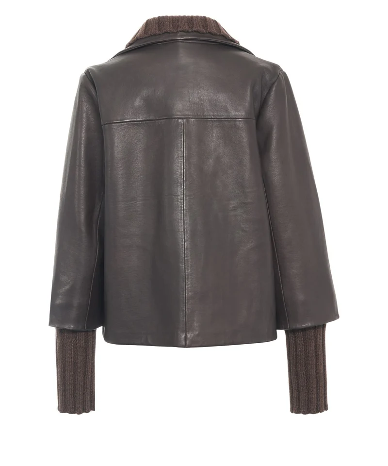 Giacca in pelle 'Gemini'