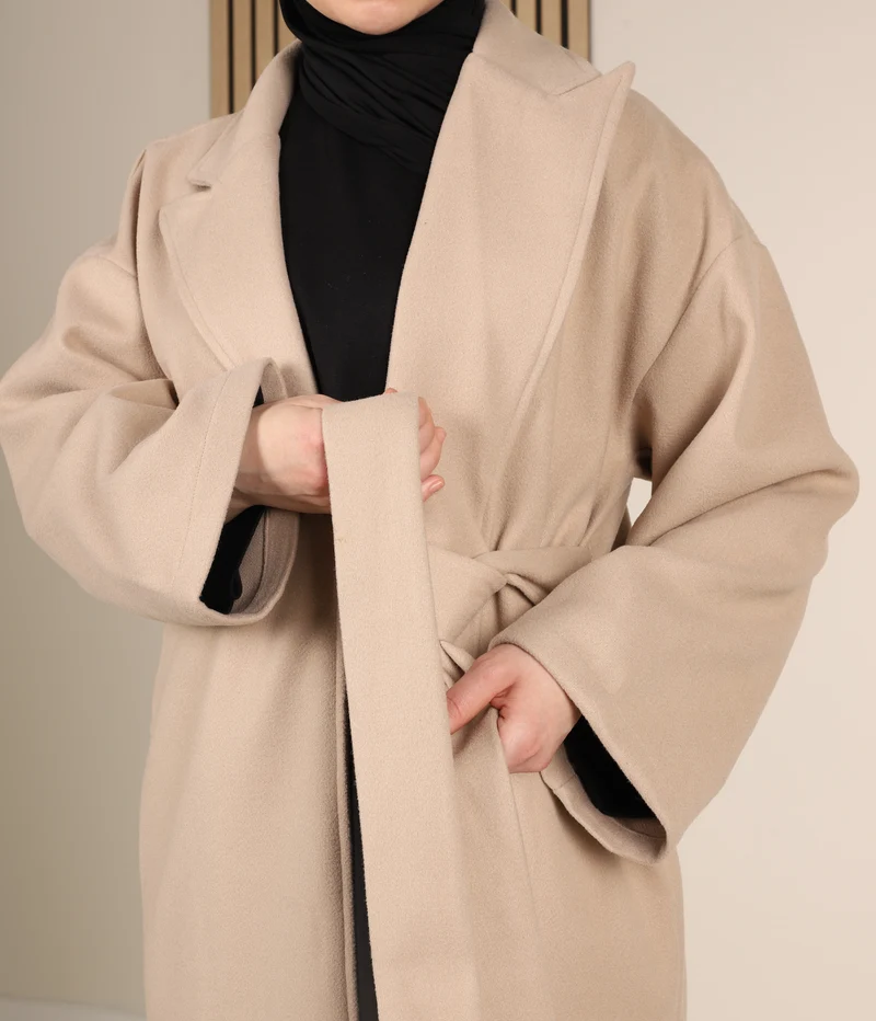 Mantel Zeina - Creme