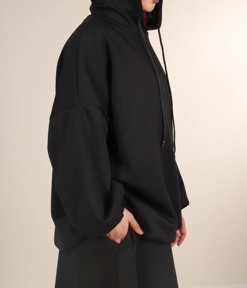 Twinset Kapuzenpullover Hind - Schwarz