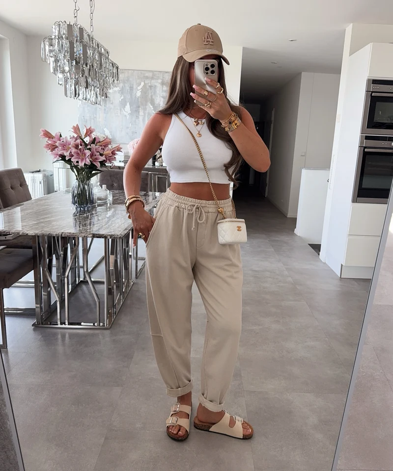 Balloon Jogging Hose Aila Beige