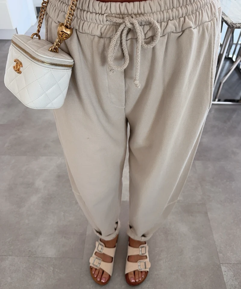 Balloon Jogging Hose Aila Beige
